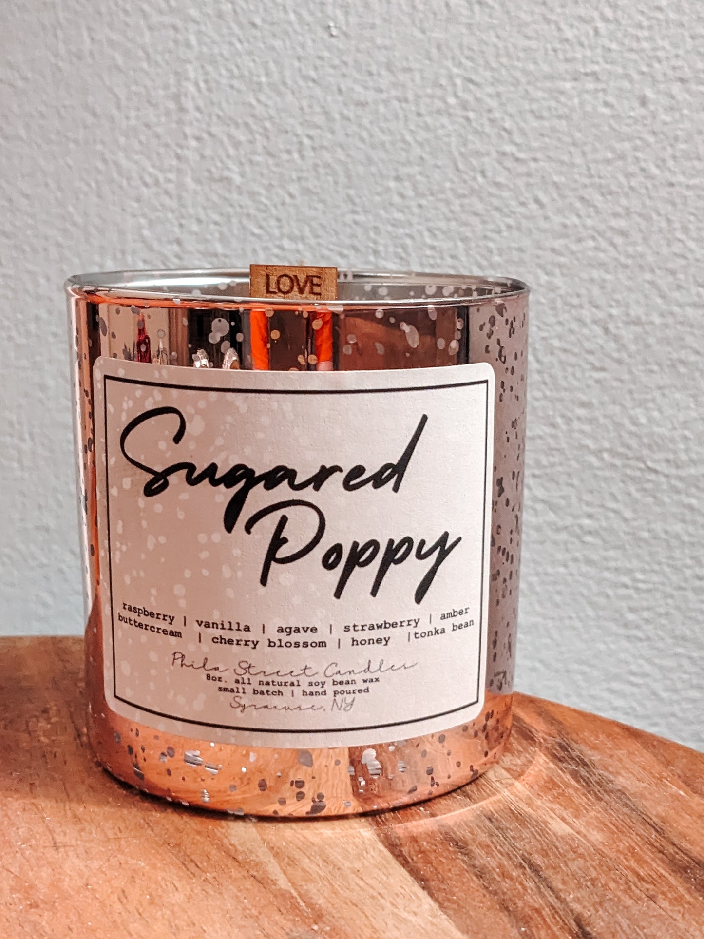 Sugared Poppy