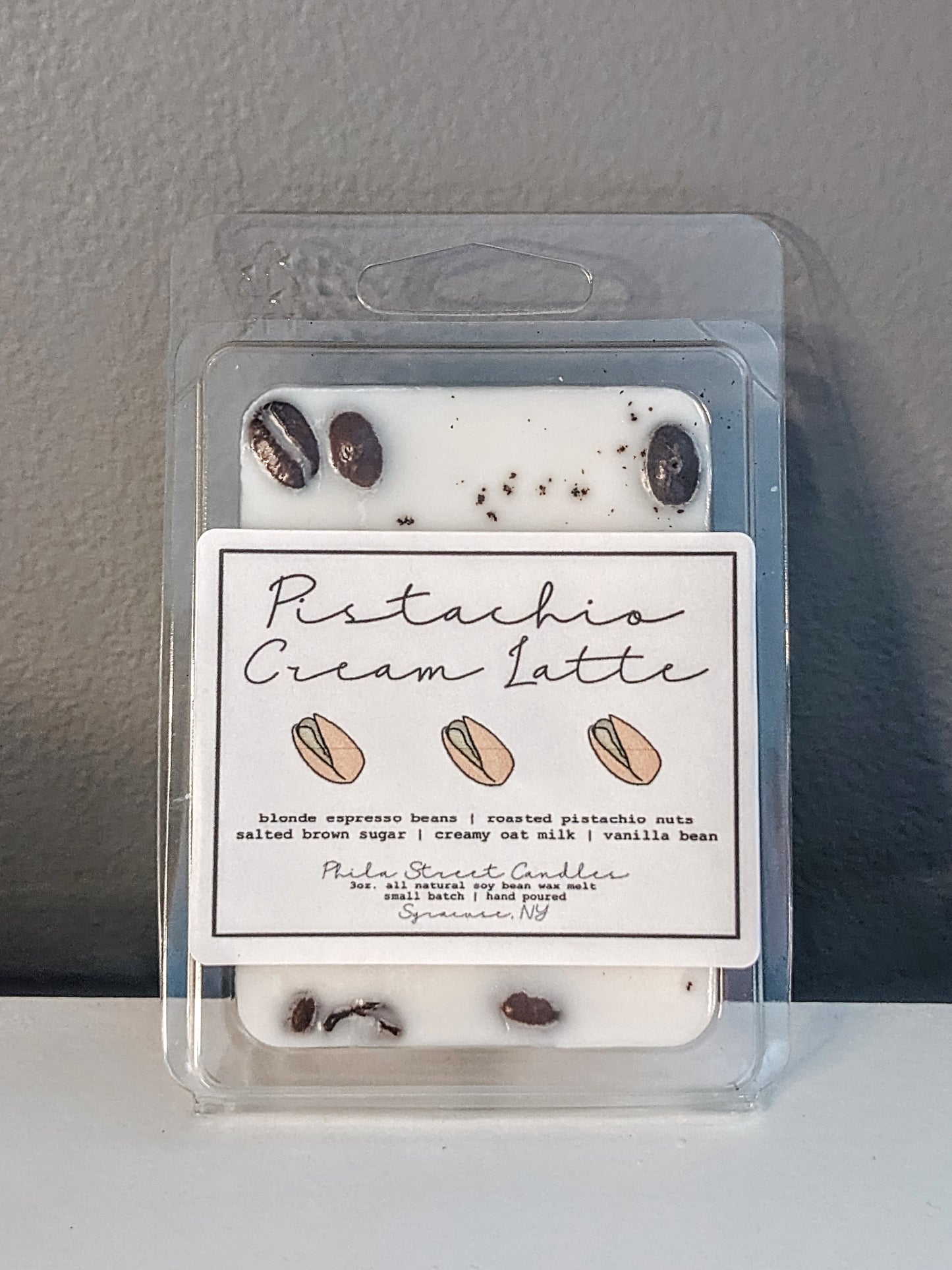 Pistachio Cream Latte wax melt