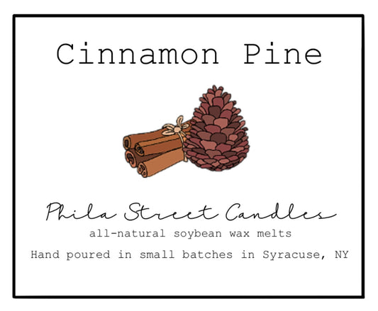 Cinnamon Pine wax melt