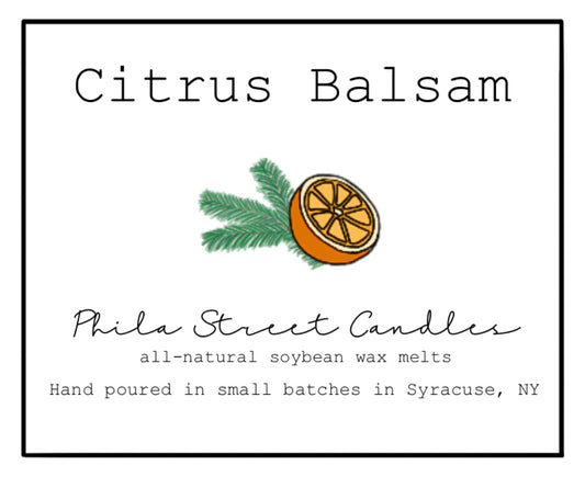 Citrus Balsam wax melt