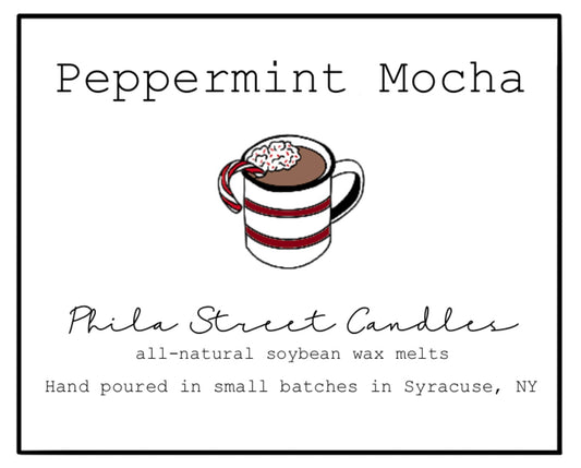 Peppermint Mocha wax melt