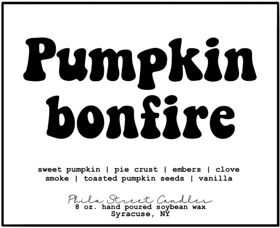 Pumpkin bonfire (round pumpkin ramekin)