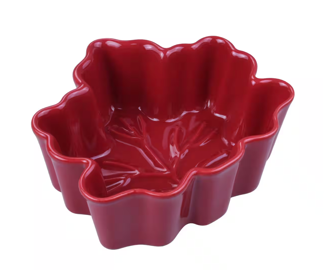 Fallen Leaves (red leaf ramekin)